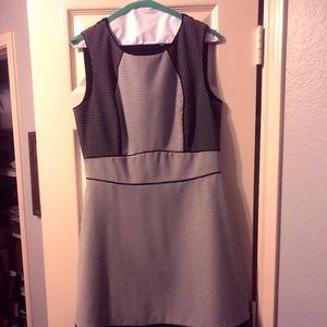 Antonio Melani Color Block Fit n Flare Dress